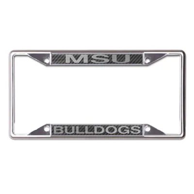  Bulldogs | Mississippi State Carbon Fiber License Plate Frame | Alumni Hall