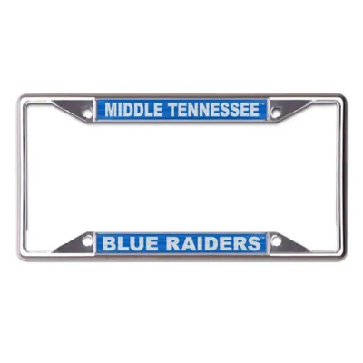  Mtsu | Mtsu Blue Raiders License Plate Frame | Alumni Hall