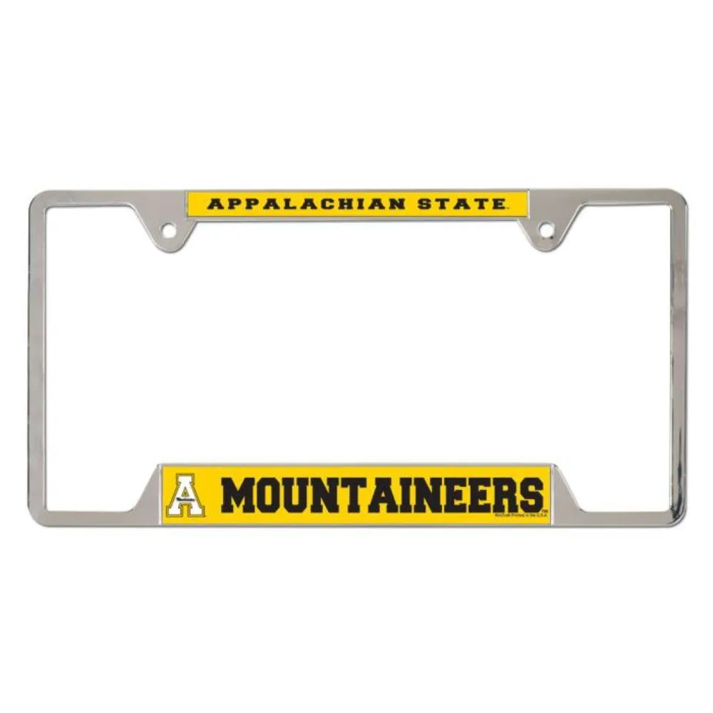  App | App State Mountaineers License Plate Frame | Alumni Hall