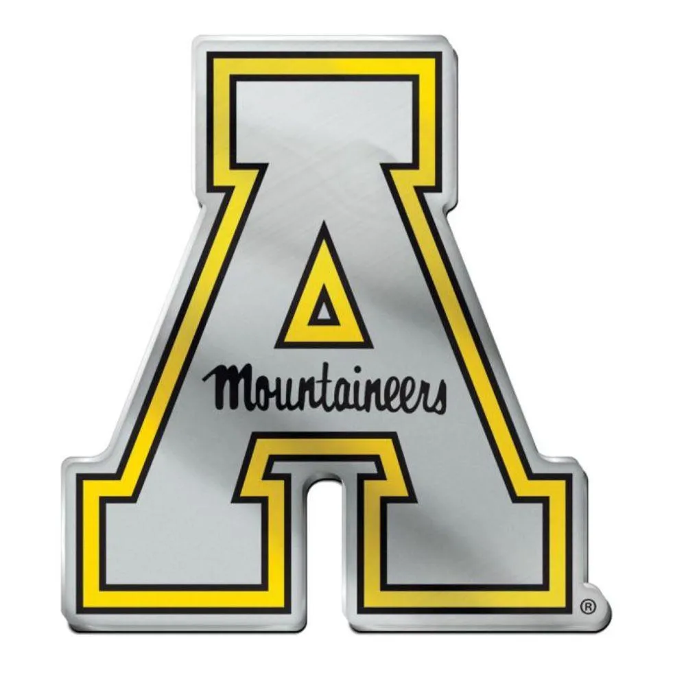 App State Acrylic Auto Emblem