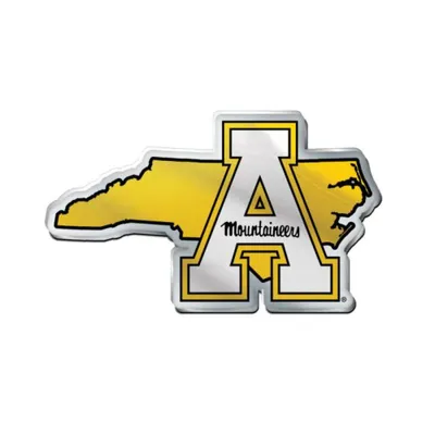 App | App State Acrylic Auto Emblem | Alumni Hall