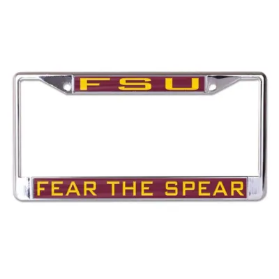  Fsu | Fsu Fear The Spear License Plate Frame | Alumni Hall