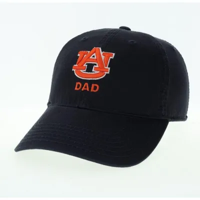  Aub | Auburn Legacy Logo Over Dad Adjustable Hat | Alumni Hall