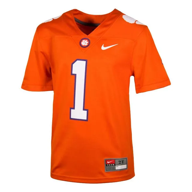 Clemson Tigers Nike Dri-FIT College Replica Softball Jersey.