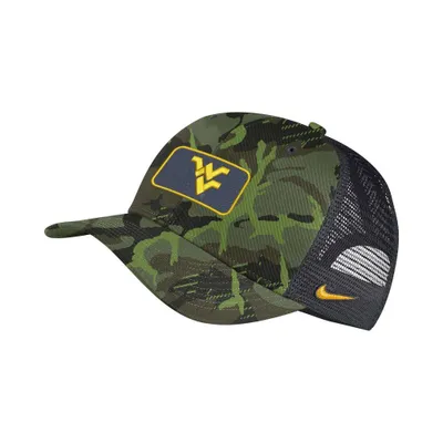  Wvu | West Virginia Nike C99 Military Trucker Cap | Alumni Hall