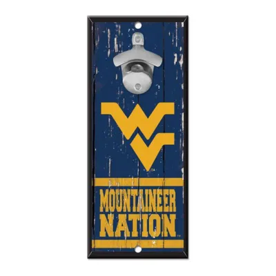  Wvu | West Virginia Wall Mount Bottle Opener | Alumni Hall