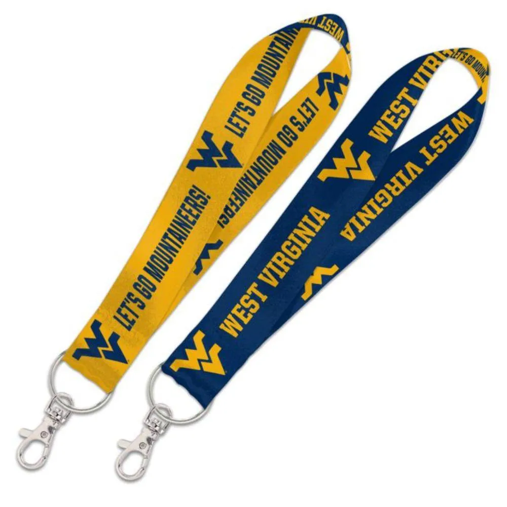  Wvu | West Virginia Double Sided Key Strap | Alumni Hall