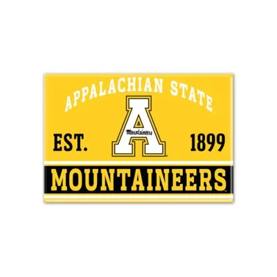  App | App State 2.5  X 3.5  Magnet | Alumni Hall