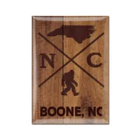  App | Boone Sasquatch 2.5  X 3.5  Metal Magnet | Alumni Hall