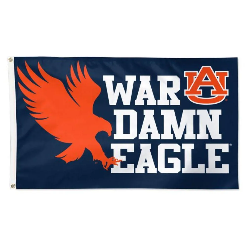 Aub | Auburn 2 War Eagle Durable Sticker | Alumni Hall