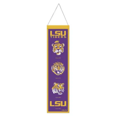  Lsu | Lsu Vault 8  X 32  Wool Banner | Alumni Hall