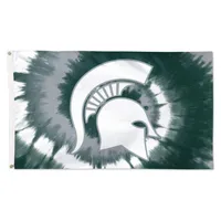  Spartans | Michigan State 3 ' X 5 ' Tie Dye House Flag | Alumni Hall