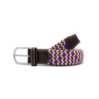 Lsu | Roostas Nola Woven Stretch Belt Alumni Hall