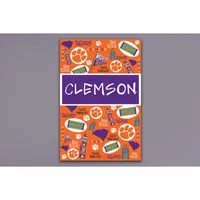  Clemson | Clemson Magnolia Lane 12  X 18  All Over Icon Garden Flag | Alumni Hall
