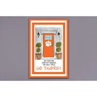  Clemson | Clemson Magnolia Lane 12  X 18  Front Door Garden Flag | Alumni Hall