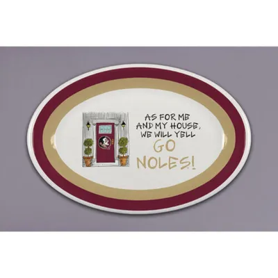  Fsu | Florida State Magnolia Lane Oval Melamine Platter | Alumni Hall