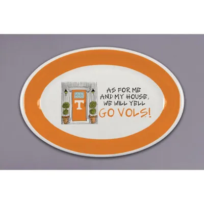  Vols | Tennessee Magnolia Lane Oval Melamine Platter | Alumni Hall