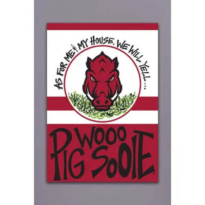  Razorbacks | Arkansas Magnolia Lane 40  X 28  House Flag | Alumni Hall