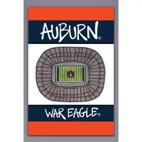  Aub | Auburn Magnolia Lane 12  X 18  Stadium Garden Flag | Alumni Hall