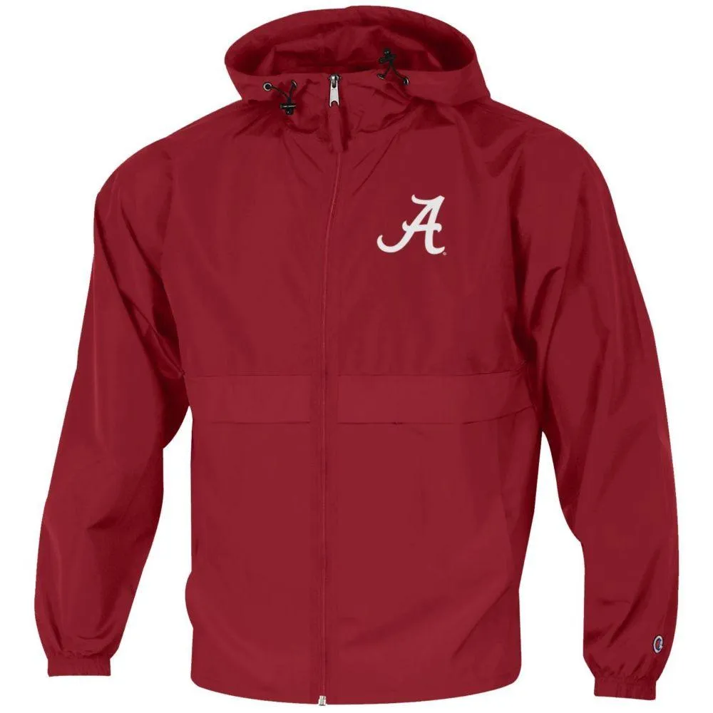 Bama | Alabama Champion Full Zip Lightweight Jacket Alumni Hall