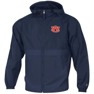 Aub | Auburn Champion Full Zip Lightweight Jacket Alumni Hall