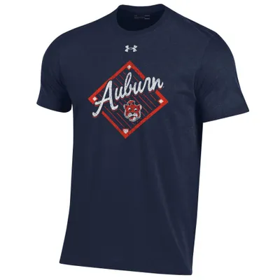 Aub | Auburn Under Armour Vault Baseball Diamond Tee Alumni Hall