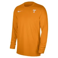 Vols | Tennessee Nike Dri- Fit Uv Coaches Long Sleeve Top Alumni Hall