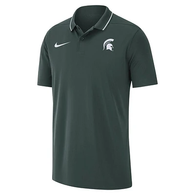 Michigan State Nike Dri-Fit Coaches Polo