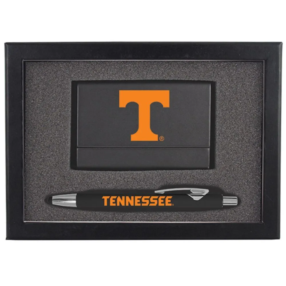  Vols | Tennessee Business Card Holder And Pen Set | Alumni Hall