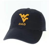  Wvu | West Virginia Legacy Logo Over Dad Adjustable Hat | Alumni Hall