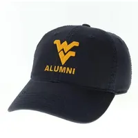  Wvu | West Virginia Legacy Logo Over Alumni Adjustable Hat | Alumni Hall