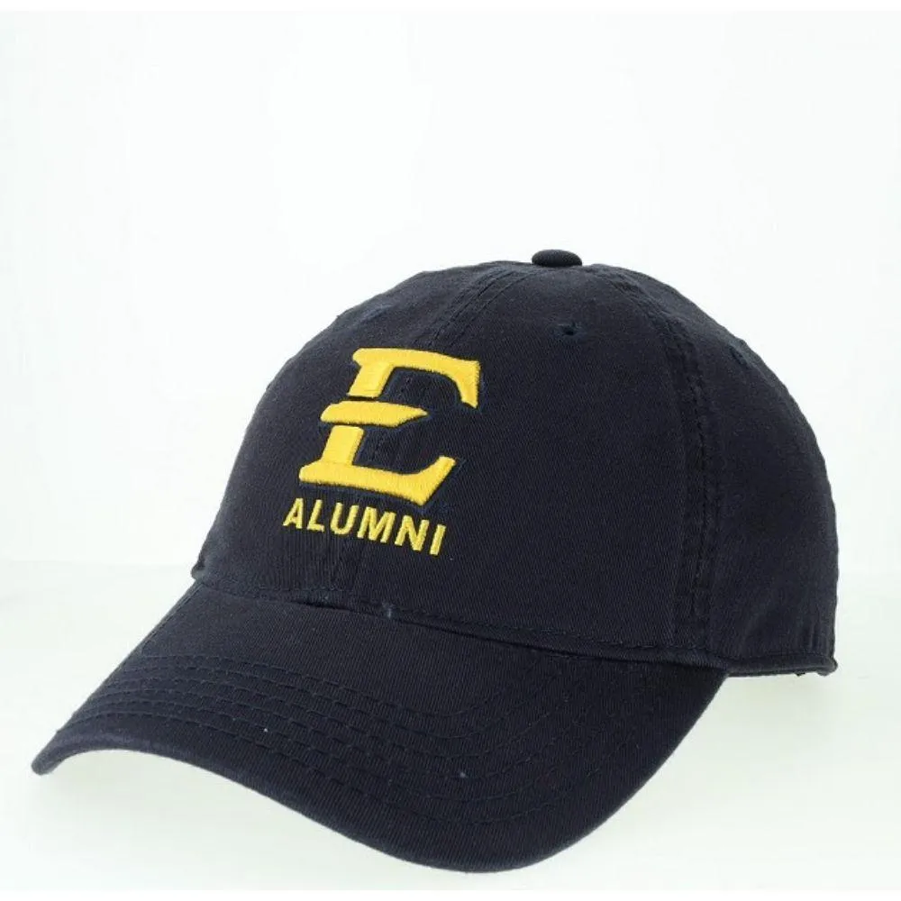  Bucs | Etsu Legacy Logo Over Alumni Adjustable Hat | Alumni Hall