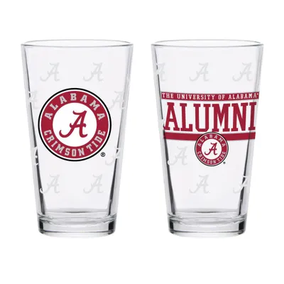  Bama | Alabama 16 Oz Alumni Repeat Pint Glass | Alumni Hall