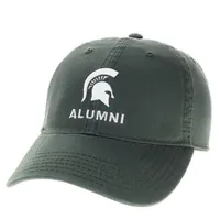  Spartans | Michigan State Legacy Logo Over Alumni Adjustable Hat | Alumni Hall