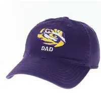  Lsu | Lsu Legacy Logo Over Dad Adjustable Hat | Alumni Hall