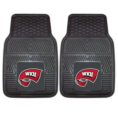  Wku | Western Kentucky Vinyl Car Mat Set | Alumni Hall