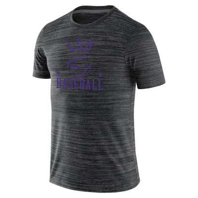 Lsu | Nike Baseball Dri- Fit Velocity Tee Alumni Hall