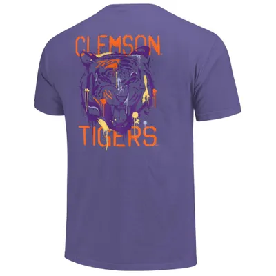 Clemson | Spray Paint Mascot Comfort Colors Tee Alumni Hall