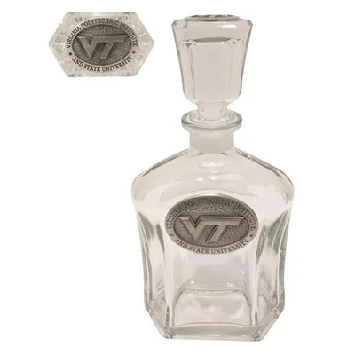  Virginia Tech Silver Decanter