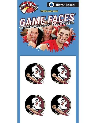 Florida State Water Based Face Tattoos