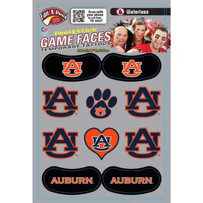  Aub | Auburn Combo Pack Waterless Face Tattoos | Alumni Hall