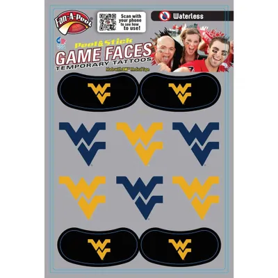  Wvu | West Virginia Combo Pack Waterless Face Tattoos | Alumni Hall