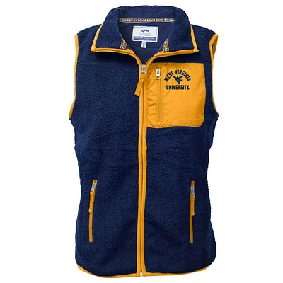 West Virginia Summit Hannah Pebble Fleece Vest