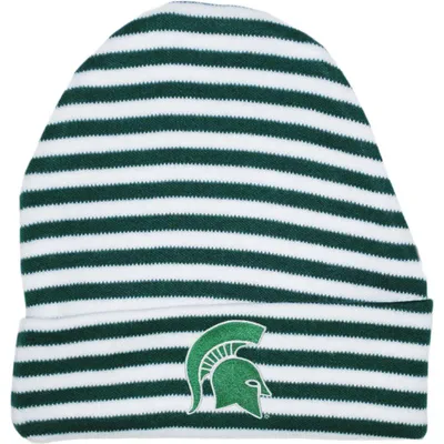  Spartans | Michigan State Spartan Helmet Striped Cap | Alumni Hall