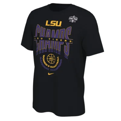 Lsu | 2023 Women's National Champs Men's Locker Room Tee Alumni Hall