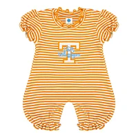 Tennessee Lady Vols Infant Striped Puff Romper
