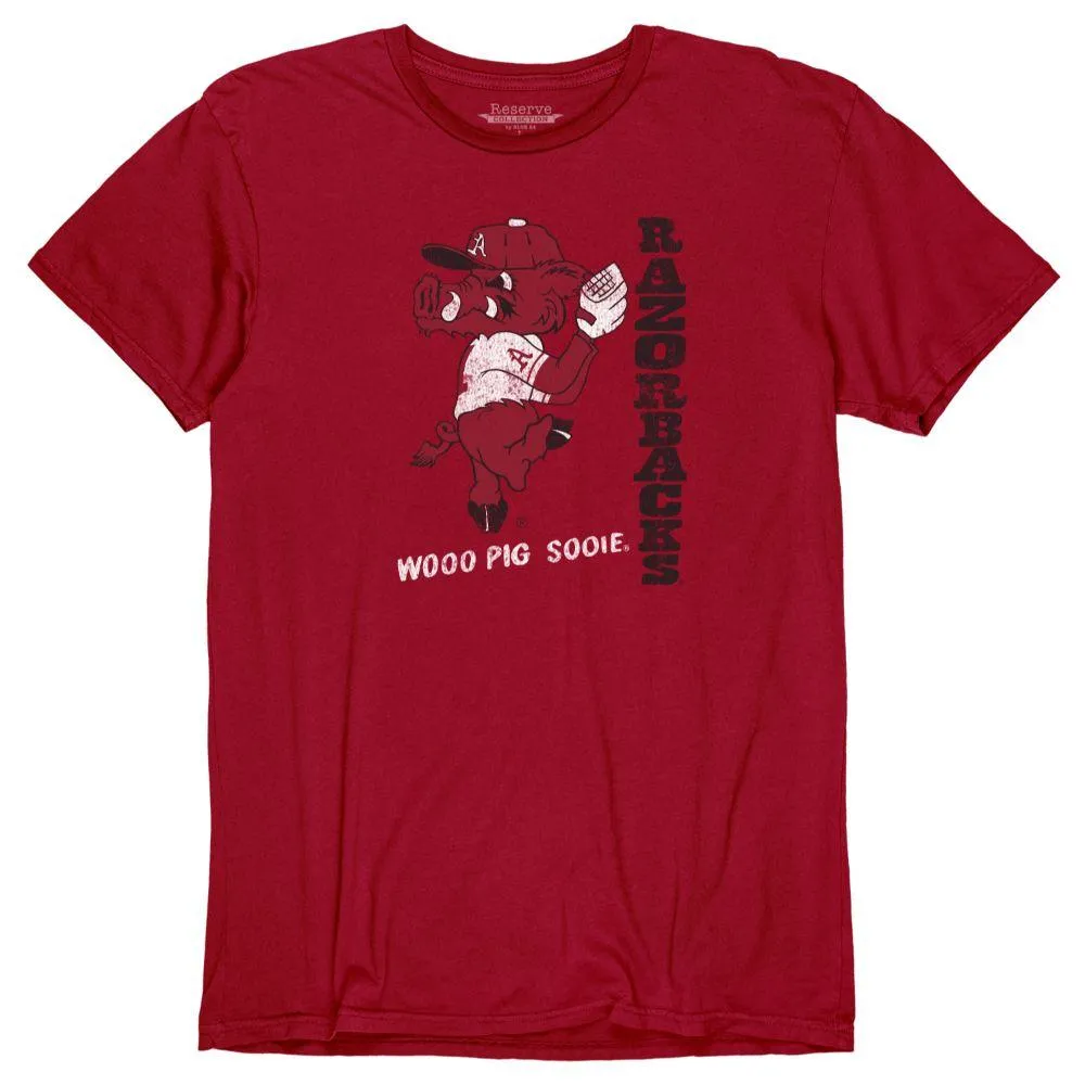 Razorbacks | Arkansas Pitching Ribby Woo Pig Vintage Tee Alumni Hall