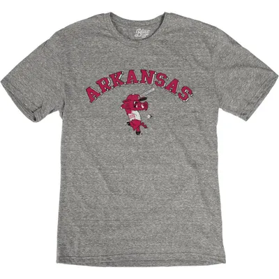 Razorbacks | Arkansas Arch Hitting Ribby Triblend Tee Alumni Hall