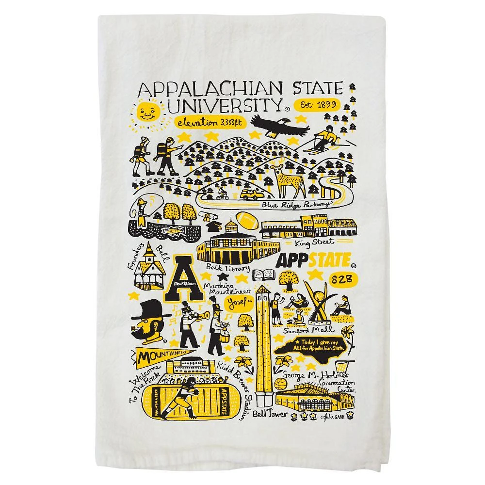 App State Julia Gash Tea Towel