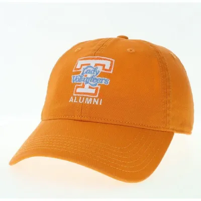  Lady Vols | Tennessee Legacy Lady Vols Logo Over Alumni Adjustable Hat | Orange Mountain